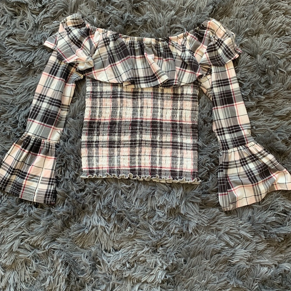 Off the shoulder blouse